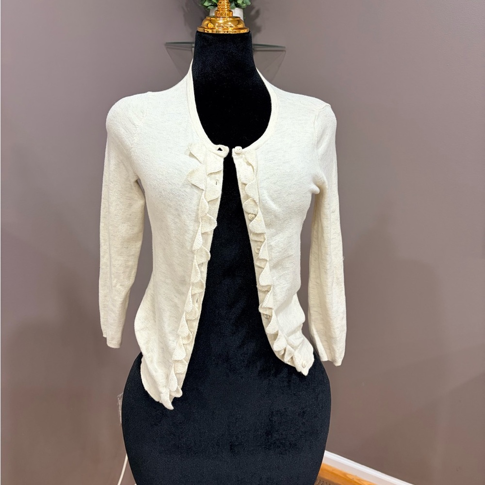 Sparrow Light Cream Knit Top